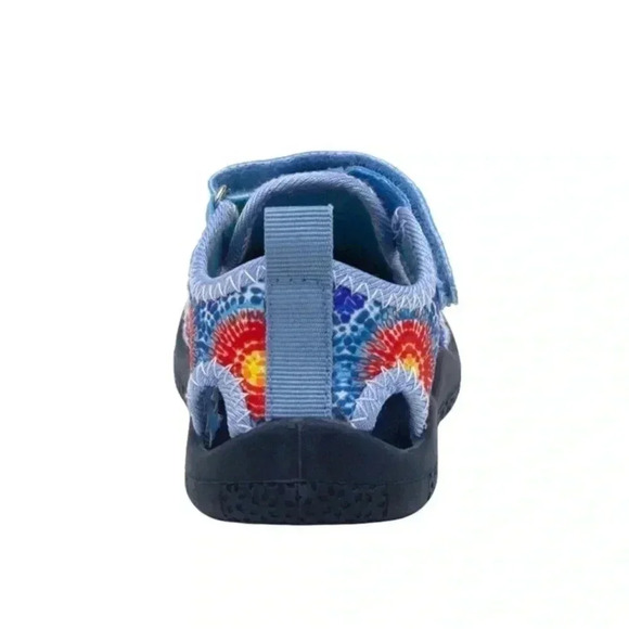Robeez Boys Slip Resistant Neoprene Water Shoes for Beach Spiral Tye Dye 10 NWT - Picture 6 of 8